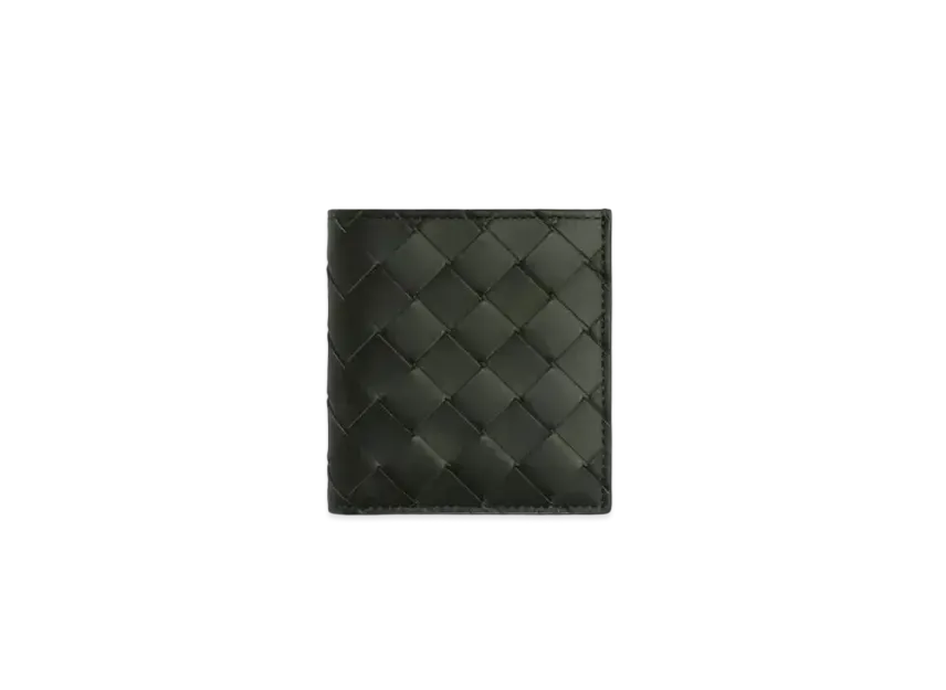 Bottega Veneta Intrecciato Calfskin Slim Bi-fold Wallet 