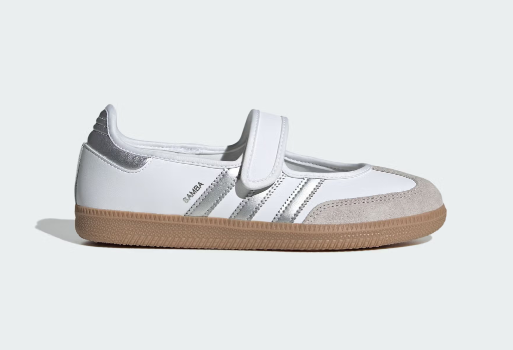 adidas Samba Jane “White/Silver Metallic” [Release Date/Price/Where To Buy]