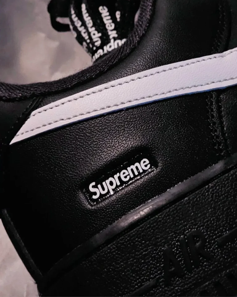 Supreme x Nike Air Force 1 Low “Black/White”