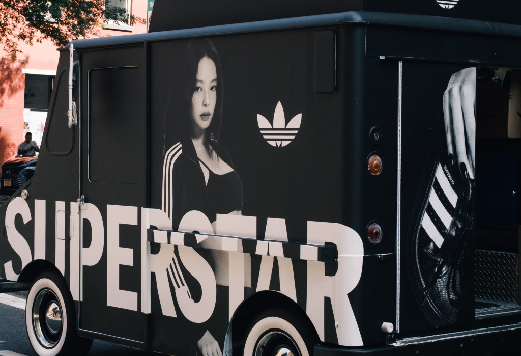 BLACKPINK JENNIE and adidas Launch Superstar Golden Ticket Event in NYC