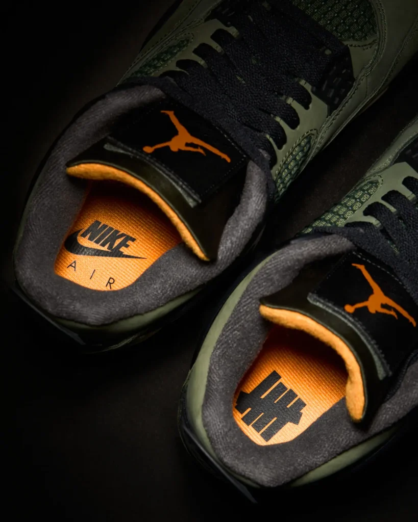 UNDEFEATED x Air Jordan 4 Retro "Deep Green"