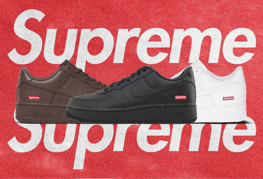 The Reigning Icon: Why the Supreme x Nike Air Force 1 Low Continues to Dominate