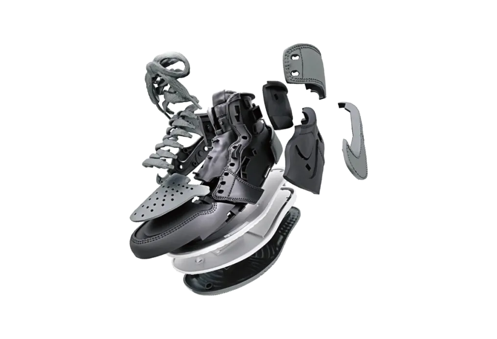 BANDAI NIKE AIR JORDAN 1 HIGH 85 SHADOW AND REVERSE SHADOW MODEL KIT