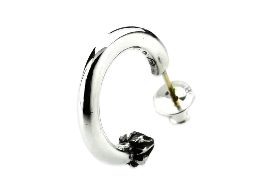 Chrome Hearts Hoop Plain Earrings 