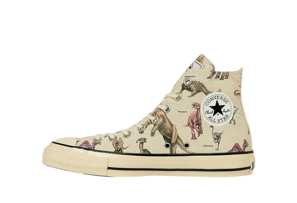 Jurassic Park × Converse All Star Aged DP Hi 