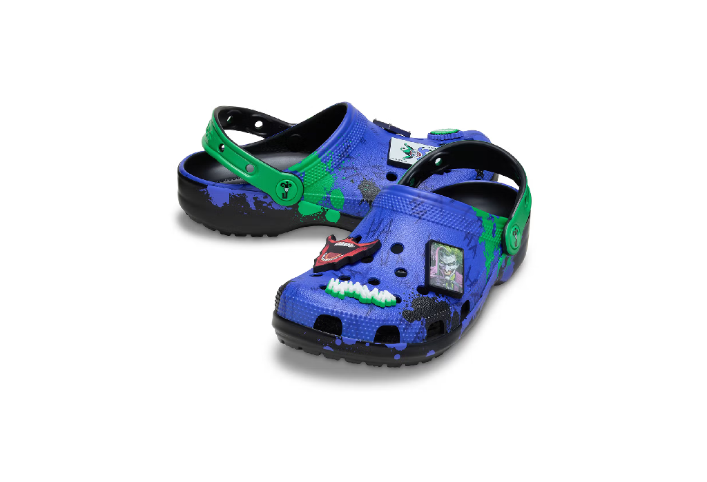 DC Comics x Crocs Classic Clog Joker & Harley Quinn
