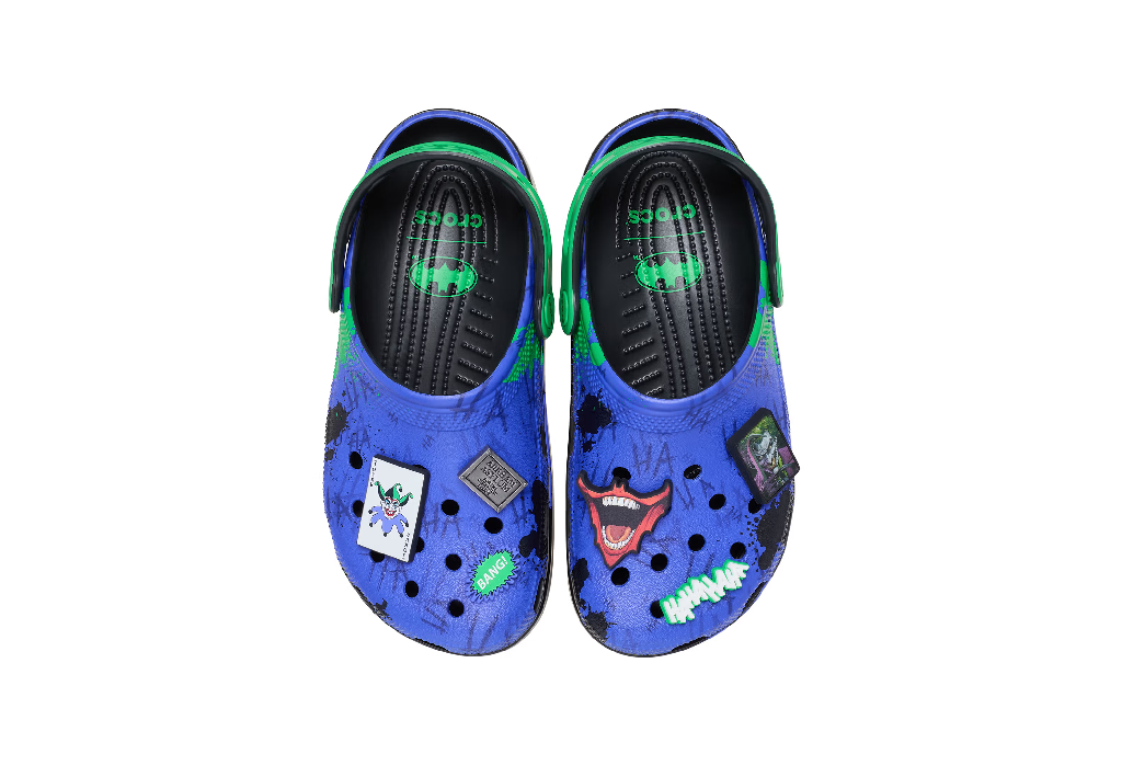 DC Comics x Crocs Classic Clog Joker & Harley Quinn