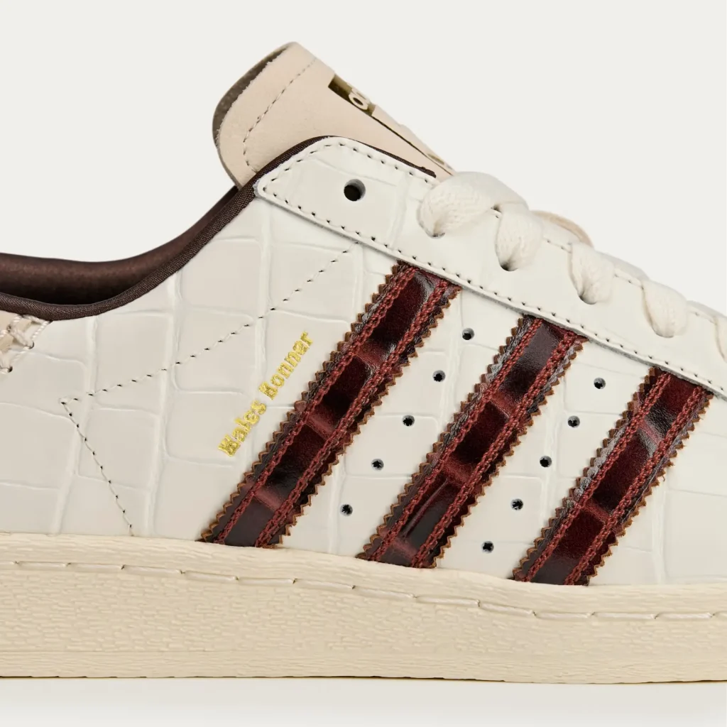 Wales Bonner x adidas Superstar "Wonder White/Fox Brown"