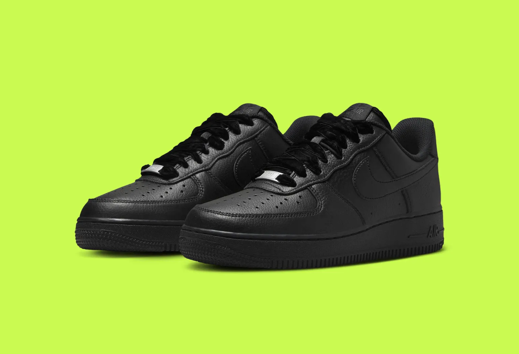 Nike Air Force 1 Low “Black Velvet Laces” [Release Date/Price/Where To Buy]