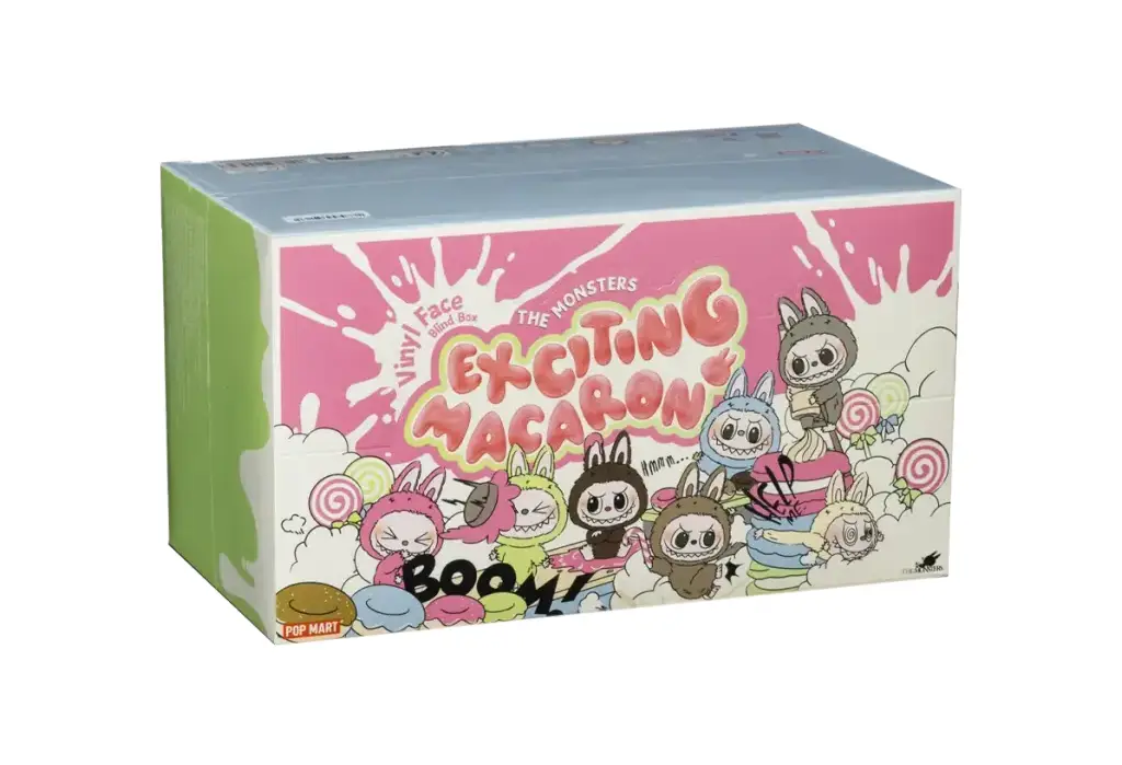 POP MART THE MONSTERS (LABUBU) Exciting Macaron Plush Series [Assortment Box]