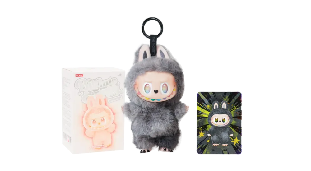 POP MART THE MONSTERS LABUBU Big into Energy Series Plush Pendant ID Secret