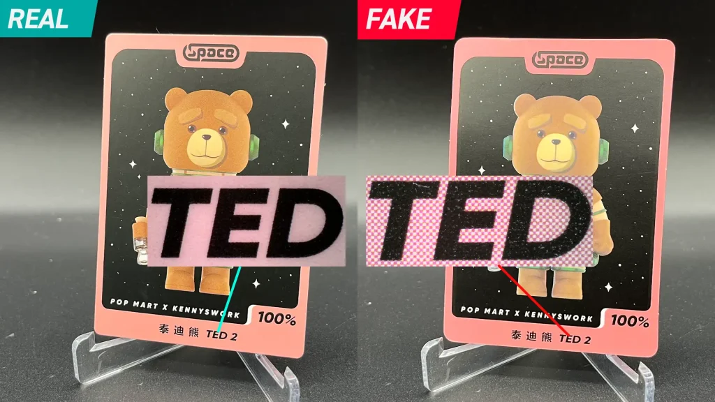 Real vs. Fake: POP MART MEGA SPACE MOLLY 100% Series 3