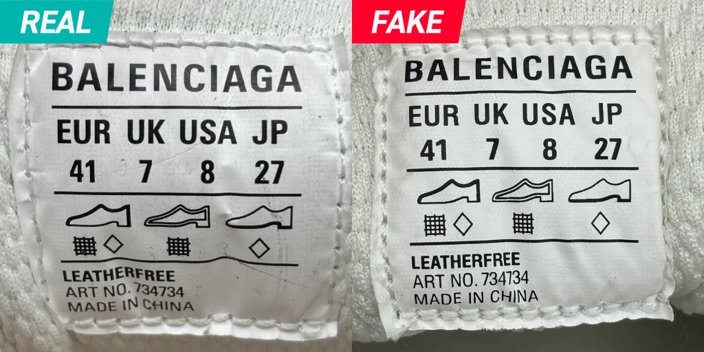 Balenciaga 3XL Champagne Real vs Fake