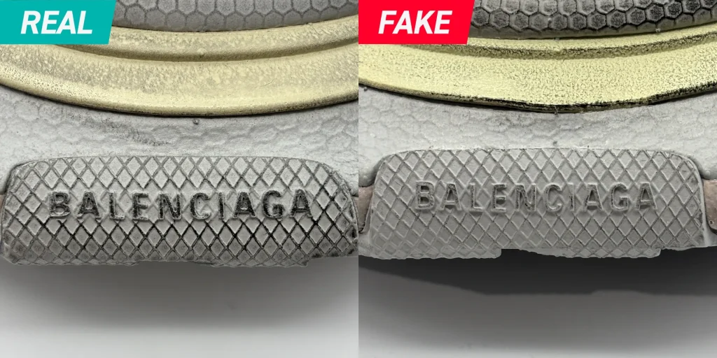 Balenciaga 3XL Champagne Real vs Fake