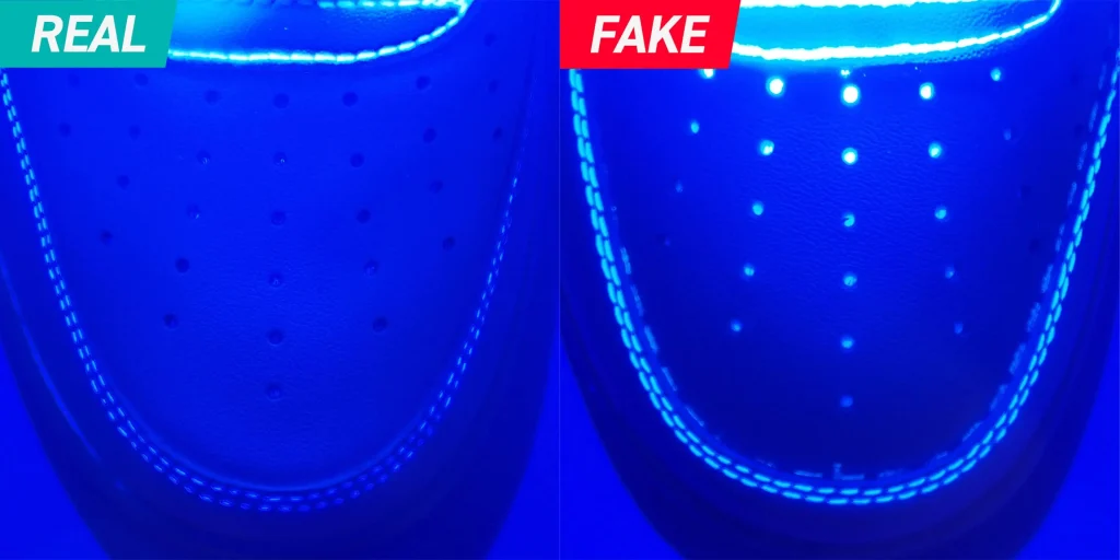 Real vs. Fake: Nike Air Force 1