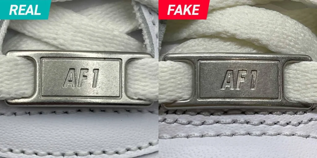 Real vs. Fake: Nike Air Force 1