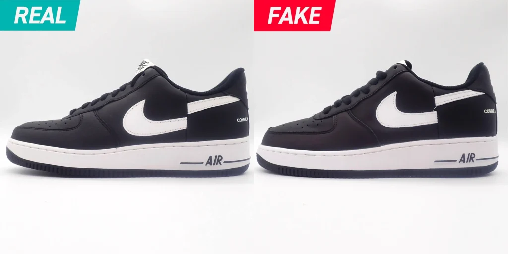 Real vs. Fake: Nike Air Force 1