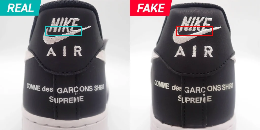 Real vs. Fake: Nike Air Force 1