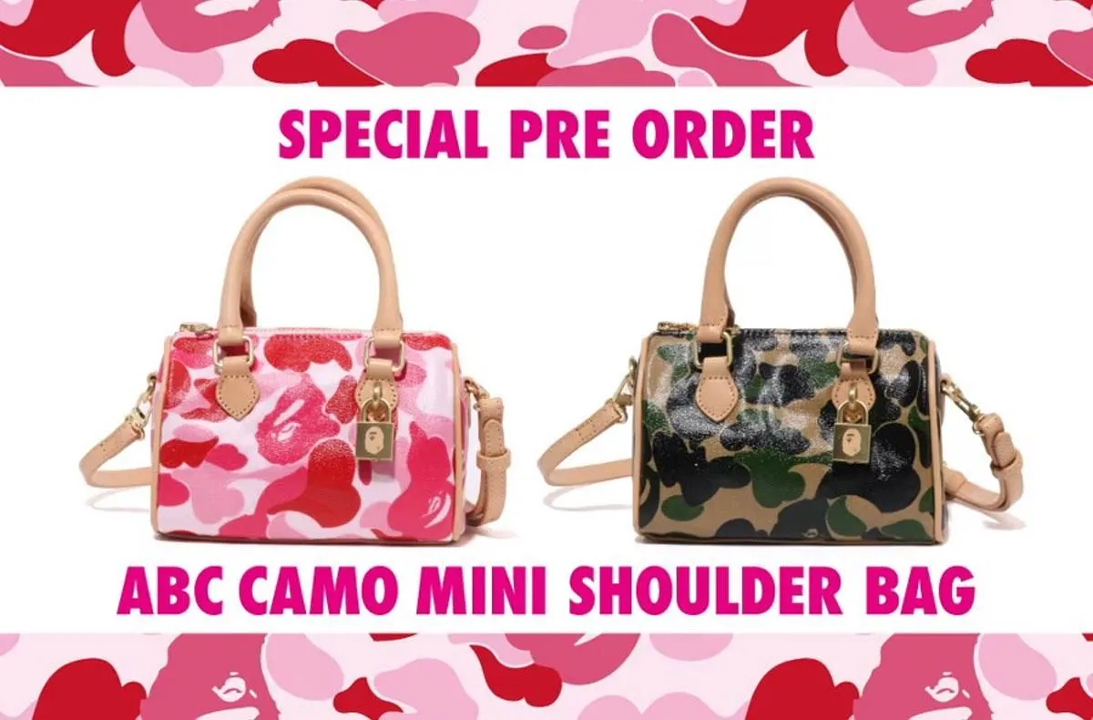 A BATHING APE® ABC Camo Mini Shoulder Bag [Release Information and Where To Buy]