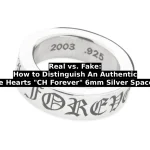 Chrome Hearts CH Forever Spacer Ring Real vs Fake