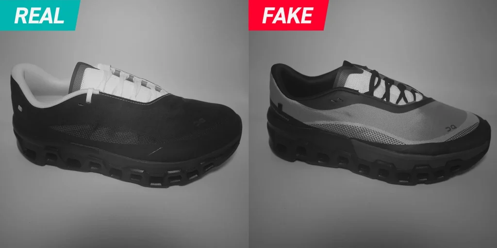 PAF POST ARCHIVE FACTION On Cloudmonster 2 Black Real vs Fake