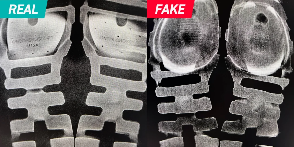 PAF POST ARCHIVE FACTION On Cloudmonster 2 Black Real vs Fake
