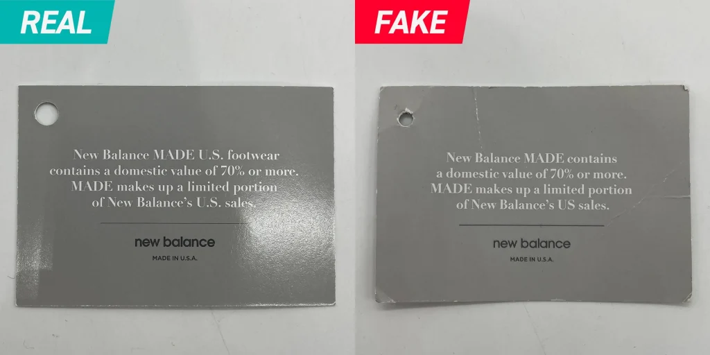 How to Identify Real vs. Fake New Balance Sneakers