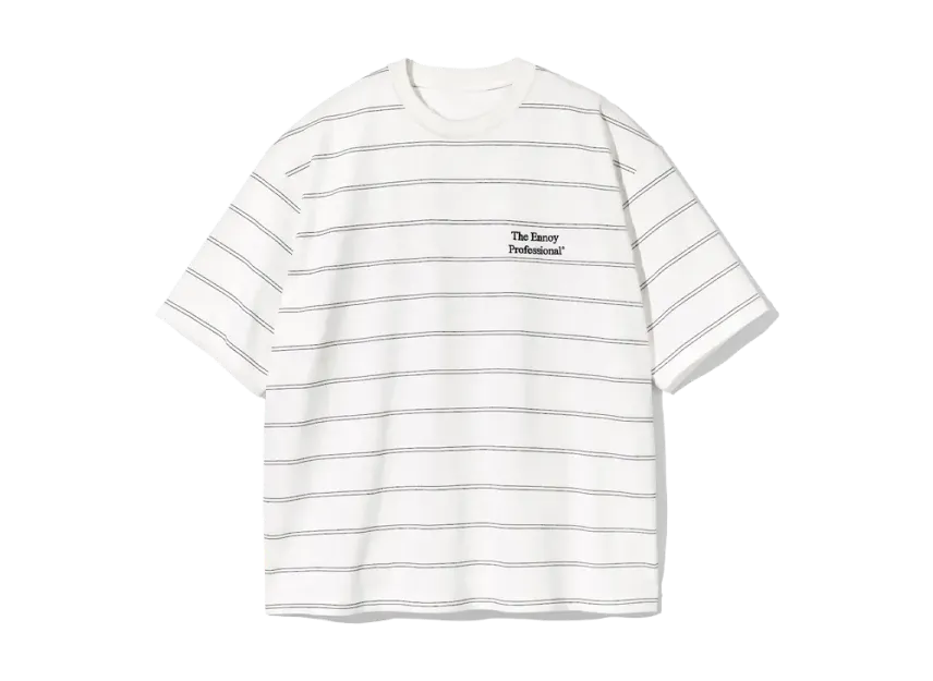 ENNOY Panel Border S/S T-Shirt 