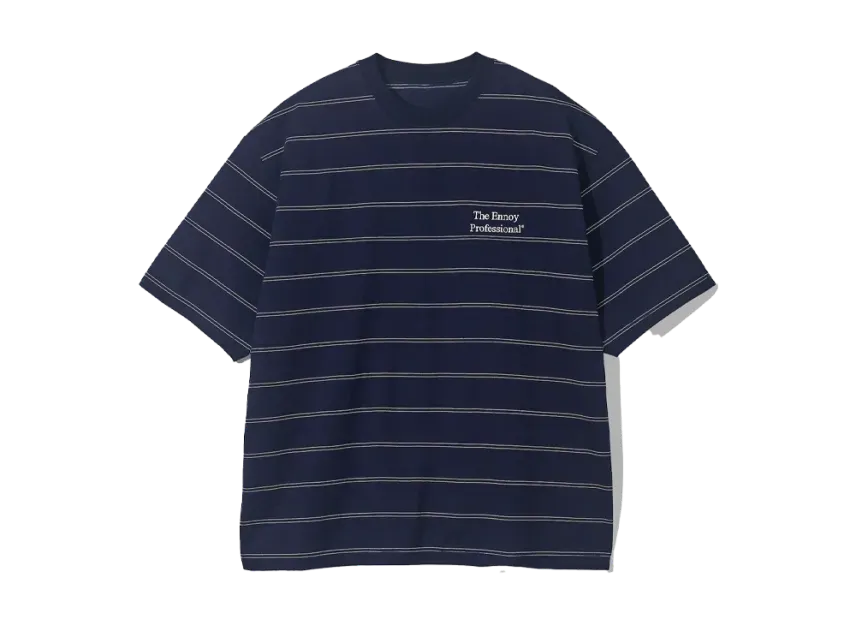 ENNOY Panel Border S/S T-Shirt 