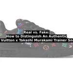 Louis Vuitton Takashi Murakami Trainer Sneaker Black Real vs Fake