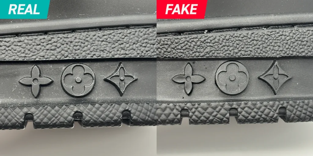Louis Vuitton Takashi Murakami Trainer Sneaker Black Real vs Fake