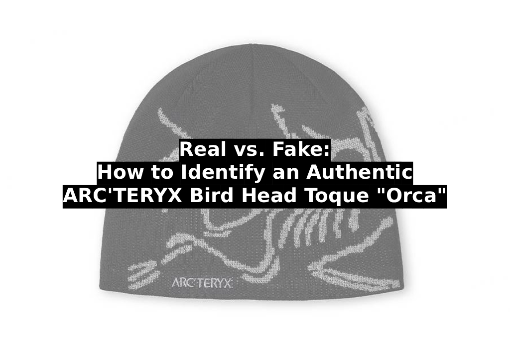 Real vs. Fake: How to Identify an Authentic ARC’TERYX Bird Head Toque “Orca”