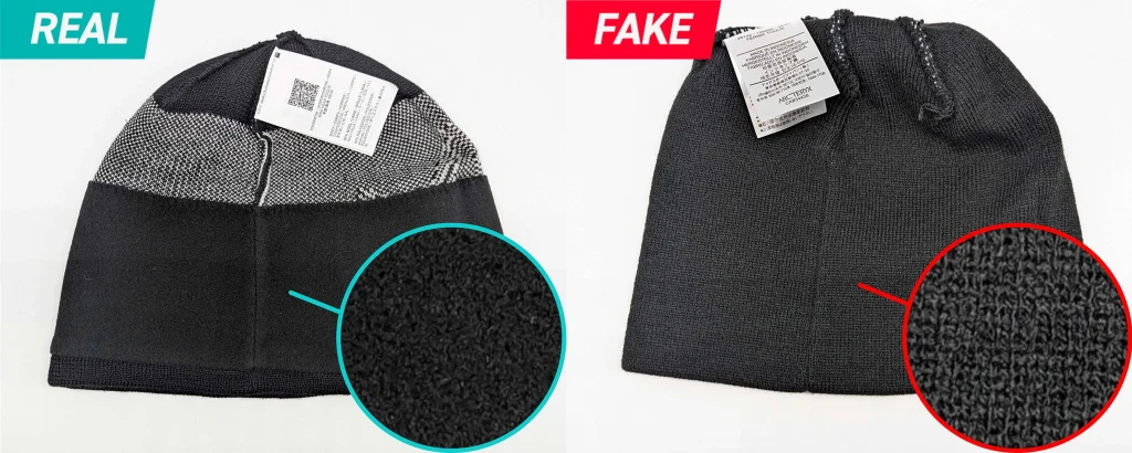 ARC'TERYX Bird Head Toque Orca Beanie Real vs Fake