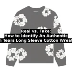 Denim Tears Long Sleeve Cotton Wreath Tee Real vs Fake