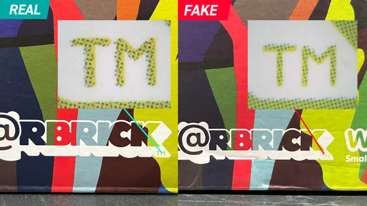 KAWS TENSION 100% & 400% BE@RBRICK Real vs Fake