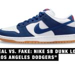 Real vs. Fake: Nike SB Dunk Low "Los Angeles Dodgers" Authentication Guide