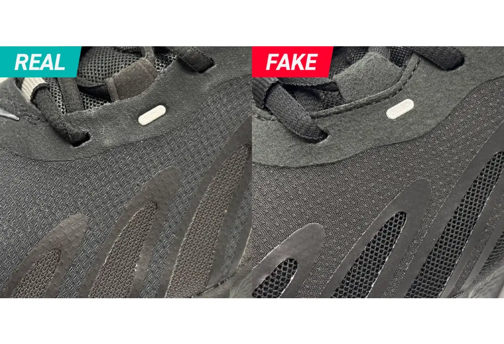 Real vs. Fake_ The Nike Air Max DN8 _Triple Black_ Authentication Guide 