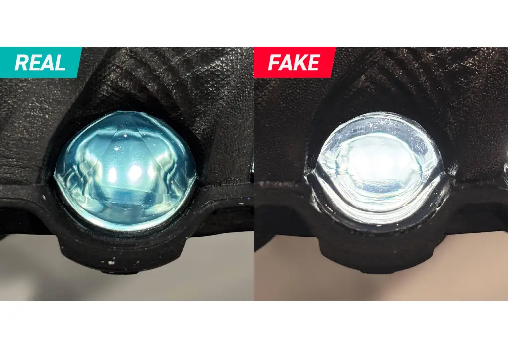 Real vs. Fake_ The Nike Air Max DN8 _Triple Black_ Authentication Guide 
