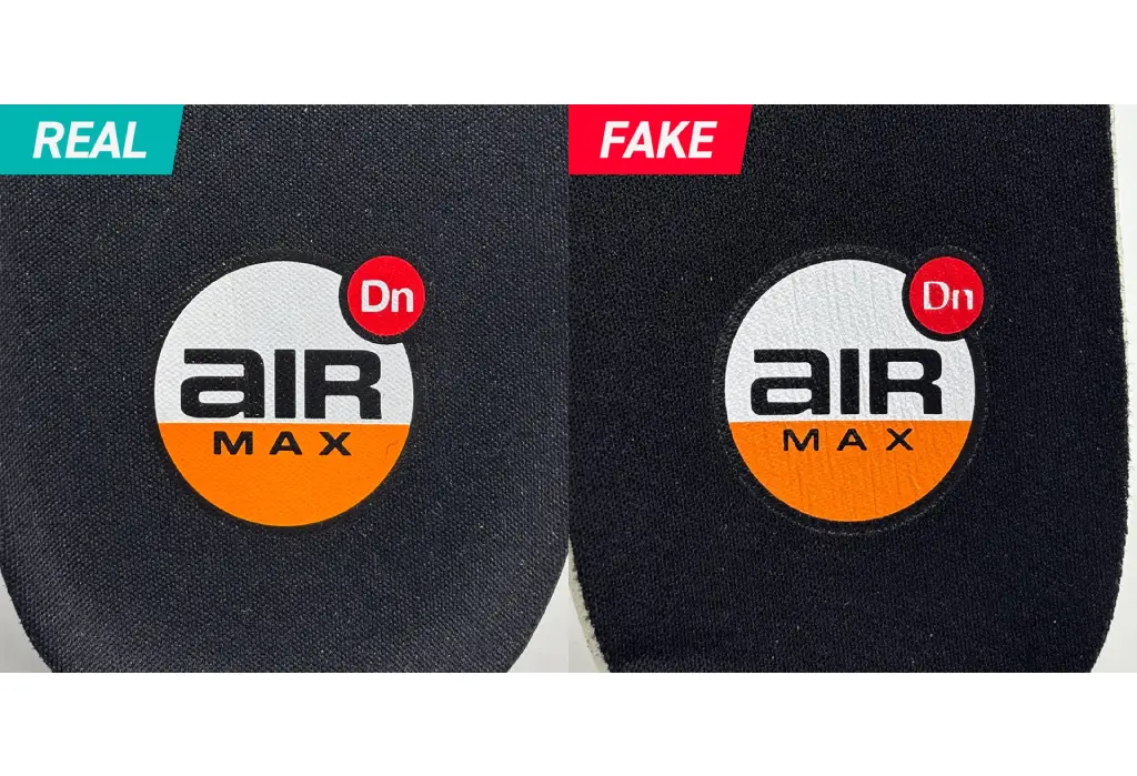 Real vs. Fake_ The Nike Air Max DN8 _Triple Black_ Authentication Guide 