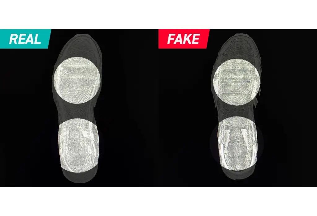 Real vs. Fake_ The Nike Air Max DN8 _Triple Black_ Authentication Guide 