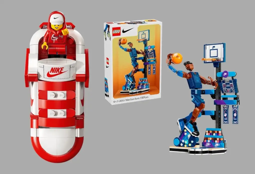 LEGO x Nike “Dunk Trickshot” and “Slam Dunk” Sets [Release Date/Price/Where To Buy]