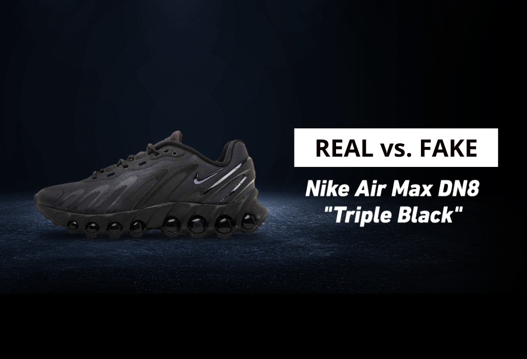 Real vs. Fake: The Nike Air Max DN8 “Triple Black” Authentication Guide