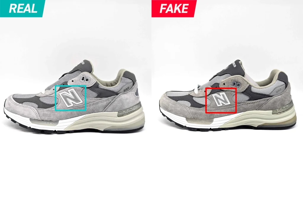 New Balance 992 Gray Real vs Fake