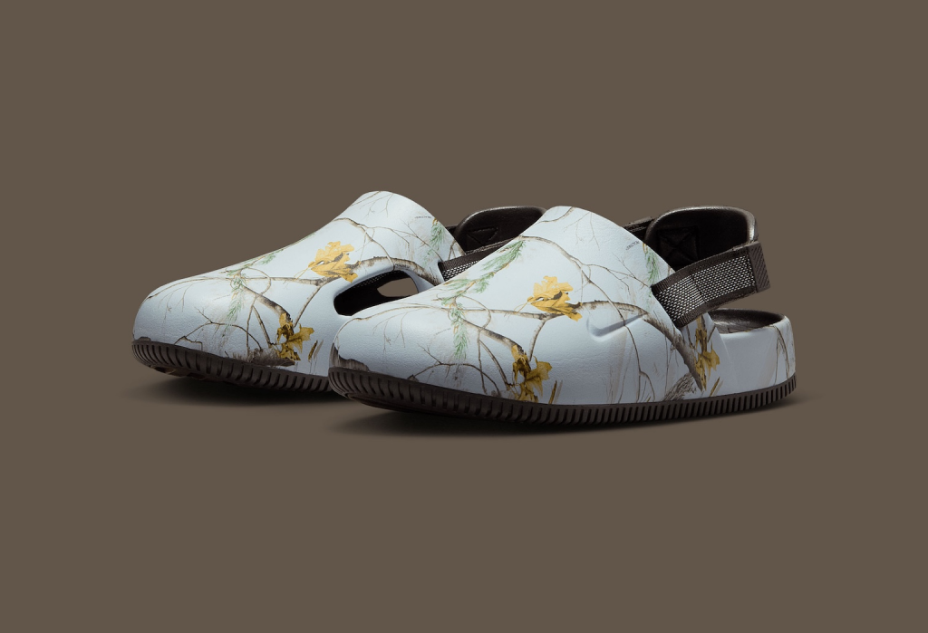Nike Calm Mule “Light Blue Realtree” [Release Date/Price/Where To Buy]