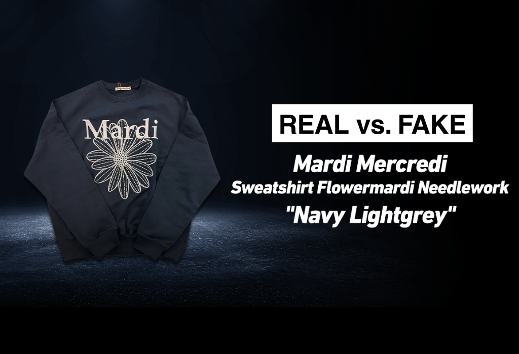 Real vs. Fake: Mardi Mercredi Sweatshirt “Flowermardi Needlework” Authentication Guide