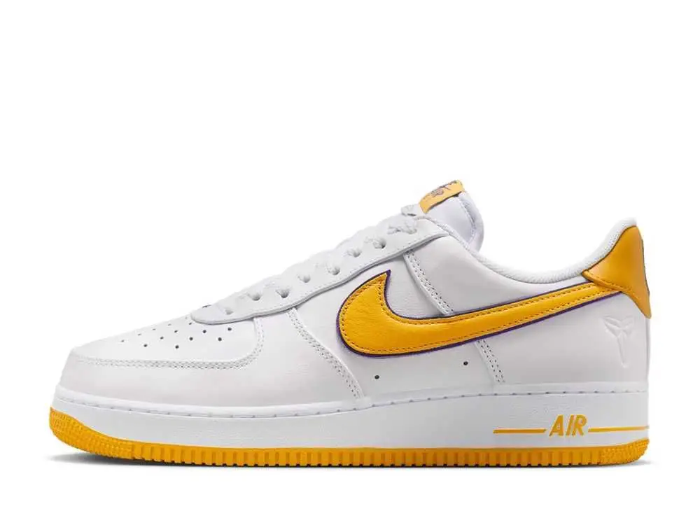 Kobe Bryant x Nike Air Force 1 Low Retro QS “Varsity Maize and Varsity Purple”
