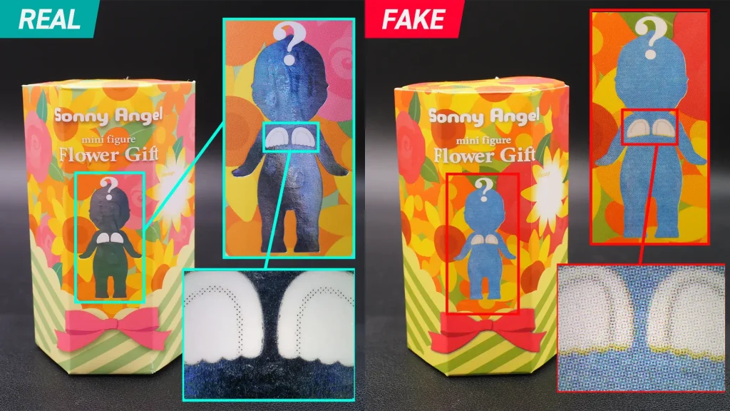 Real vs. Fake: Sonny Angel "Flower Gift" Authentication Guide