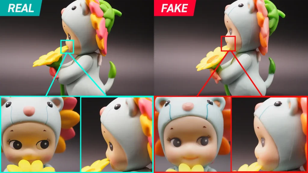 Real vs. Fake: Sonny Angel "Flower Gift" Authentication Guide