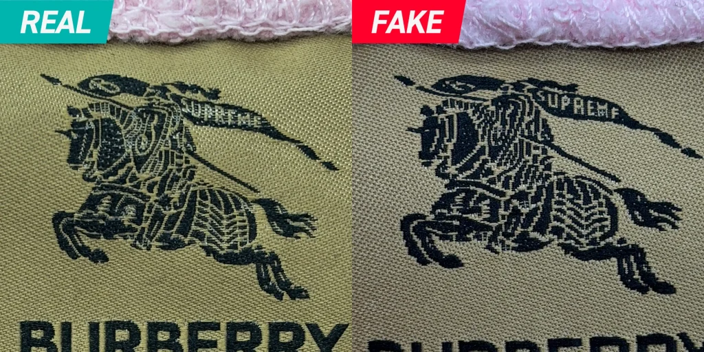 Supreme x Burberry Box Logo Hooded Sweatshirt "Pink"