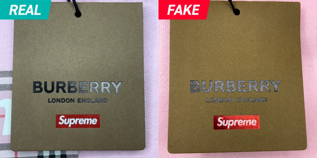 Supreme x Burberry Box Logo Hooded Sweatshirt "Pink"